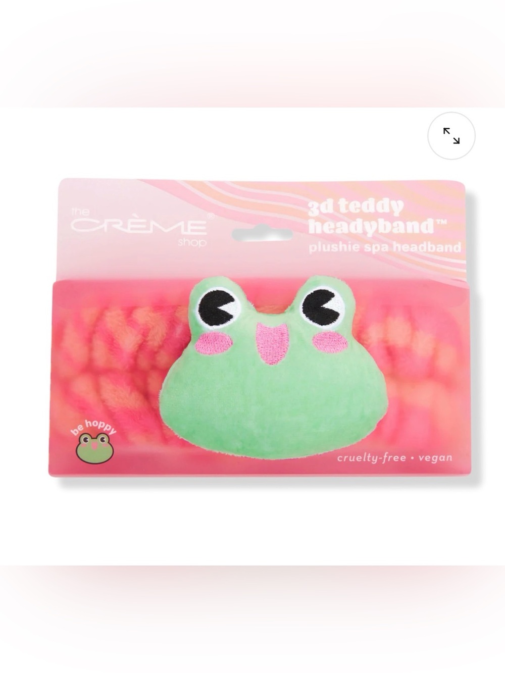 5/$35 NWT One The Creme Shop 3D Teddy Headyband - Be Hoppy retails $10.00 USD